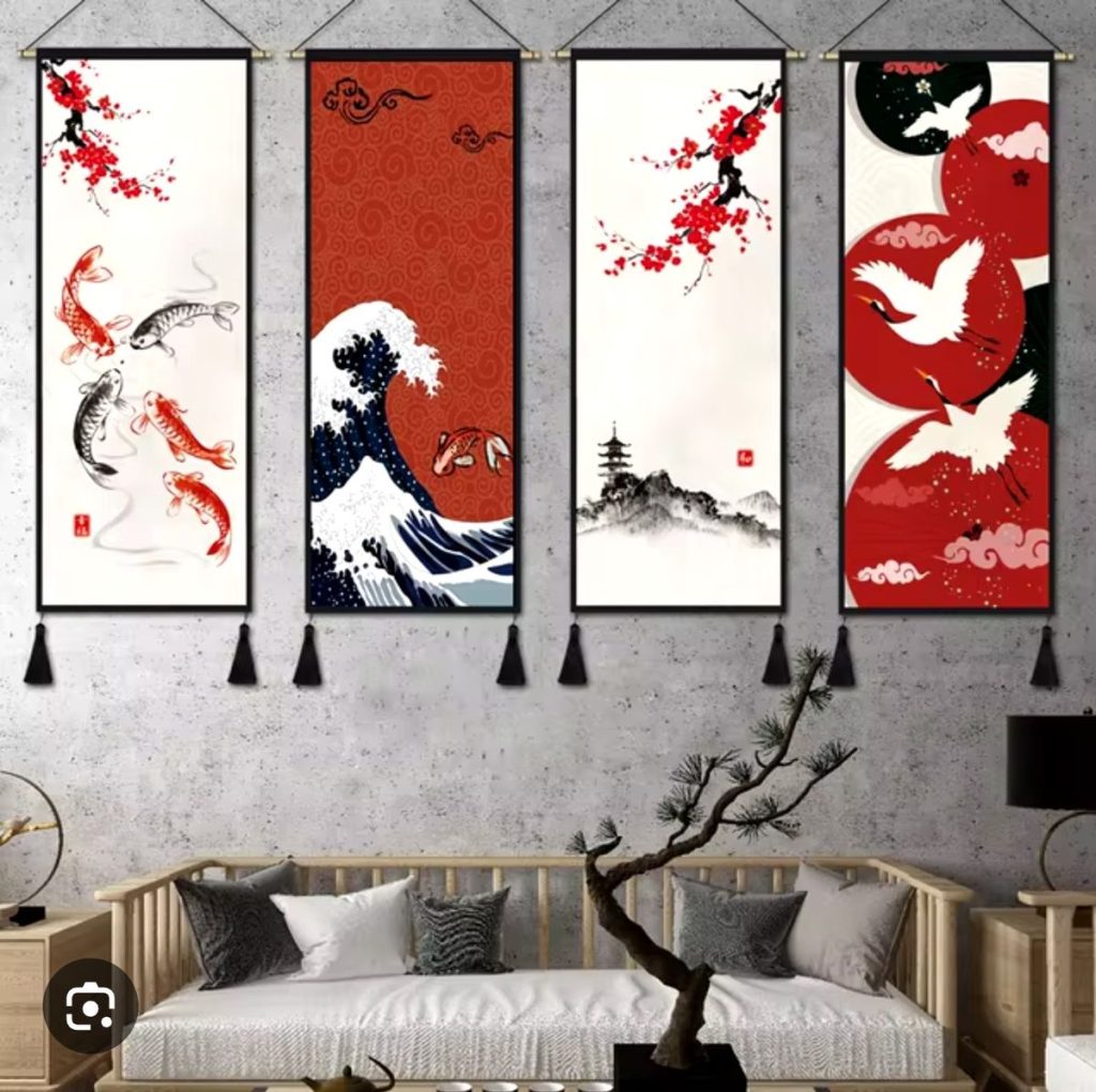 Ảnh minh họa tranh Canvas hòa hợp chìm vào không gian (Nguồn: Tham Khảo)