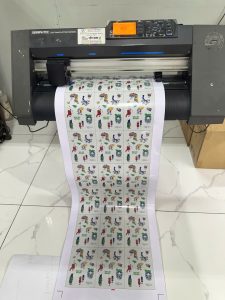 Có thể quan sát sản phẩm giữ được độ chính xác cao trong quá trình in ấn hoàn thiện