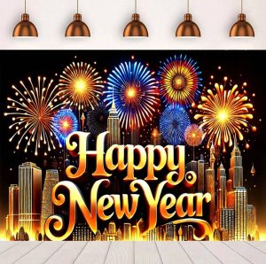 Ảnh minh họa Băng rôn Tết nổi bật lên trong không gian (Nguồn: tham khảo)